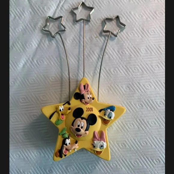 VTG Disney Mickey Mouse 1928-2001 Photo Card Holder Walt's 100 Year Anniversary - Picture 2 of 8